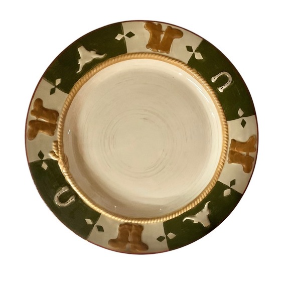 Sonoma Happy Trails Western Dinner Plate Lifestyle‎ for Home Western Style - Picture 1 of 7